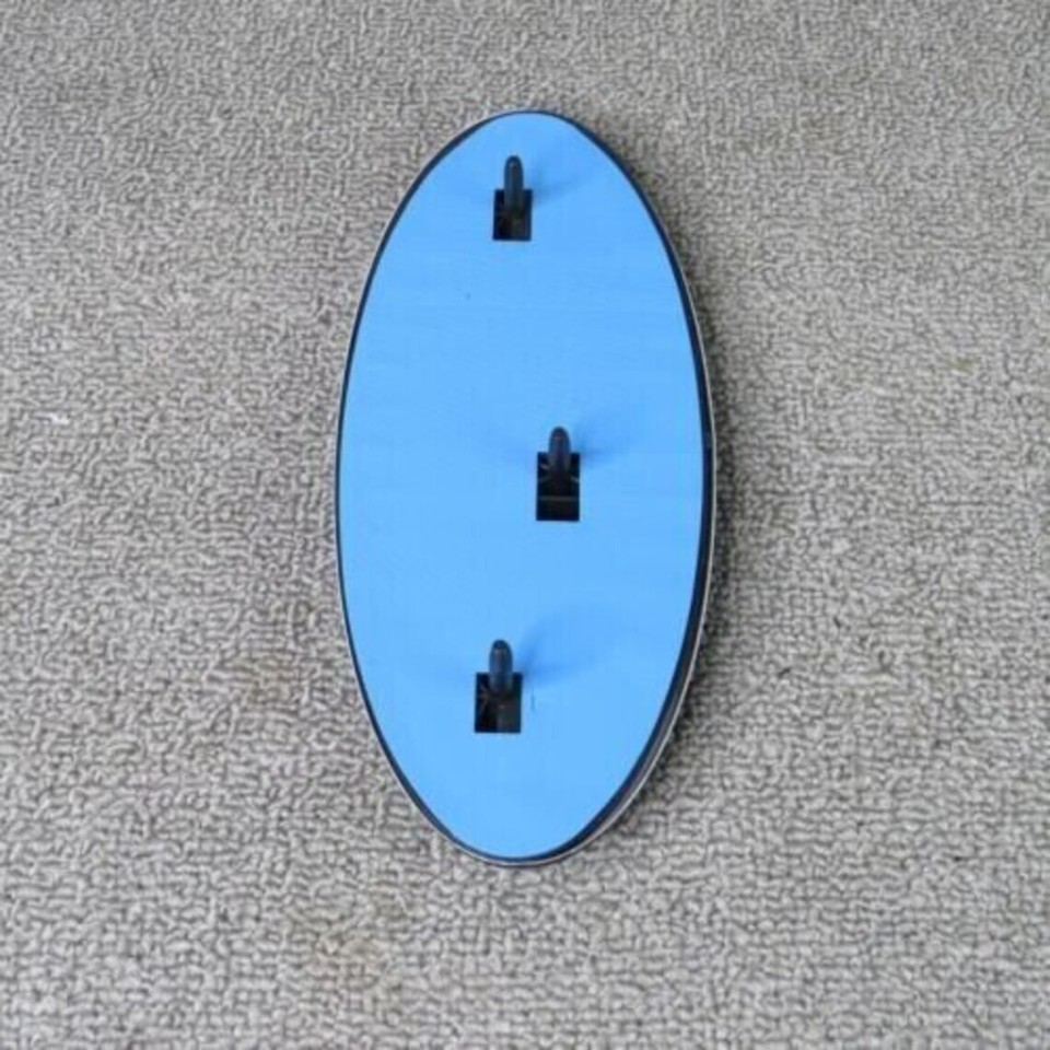 F150 Tailgate Emblem Replacement Blue & Chrome 9-Inch Oval Emblem Set For 2005-2014 Ford F150 Grille & Tailgate 9 Inch Oval Ford Logo Replacement - Foto 11