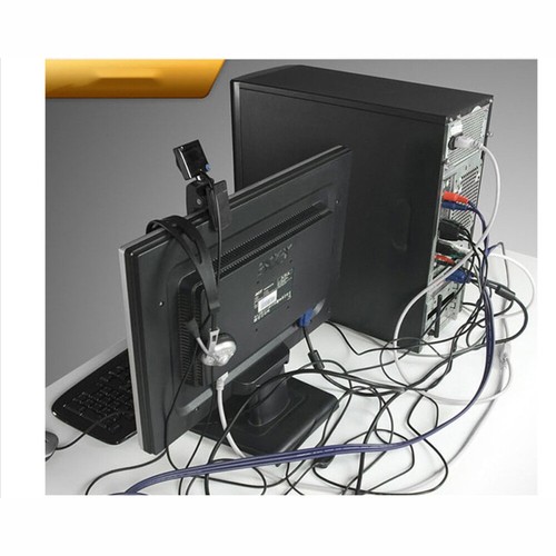 20 PCS Cable Management Belt Cord Wire Holder Ties for Electronics - Afbeelding 4 van 12