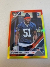 Joejuan Williams 2019 Donruss Optic Prizm Red and Yellow #121