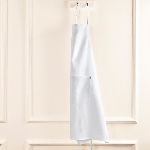 Solino Home 100% Pure Linen Full Midi Apron with Pockets for Men and Women - Picture 5 of 33