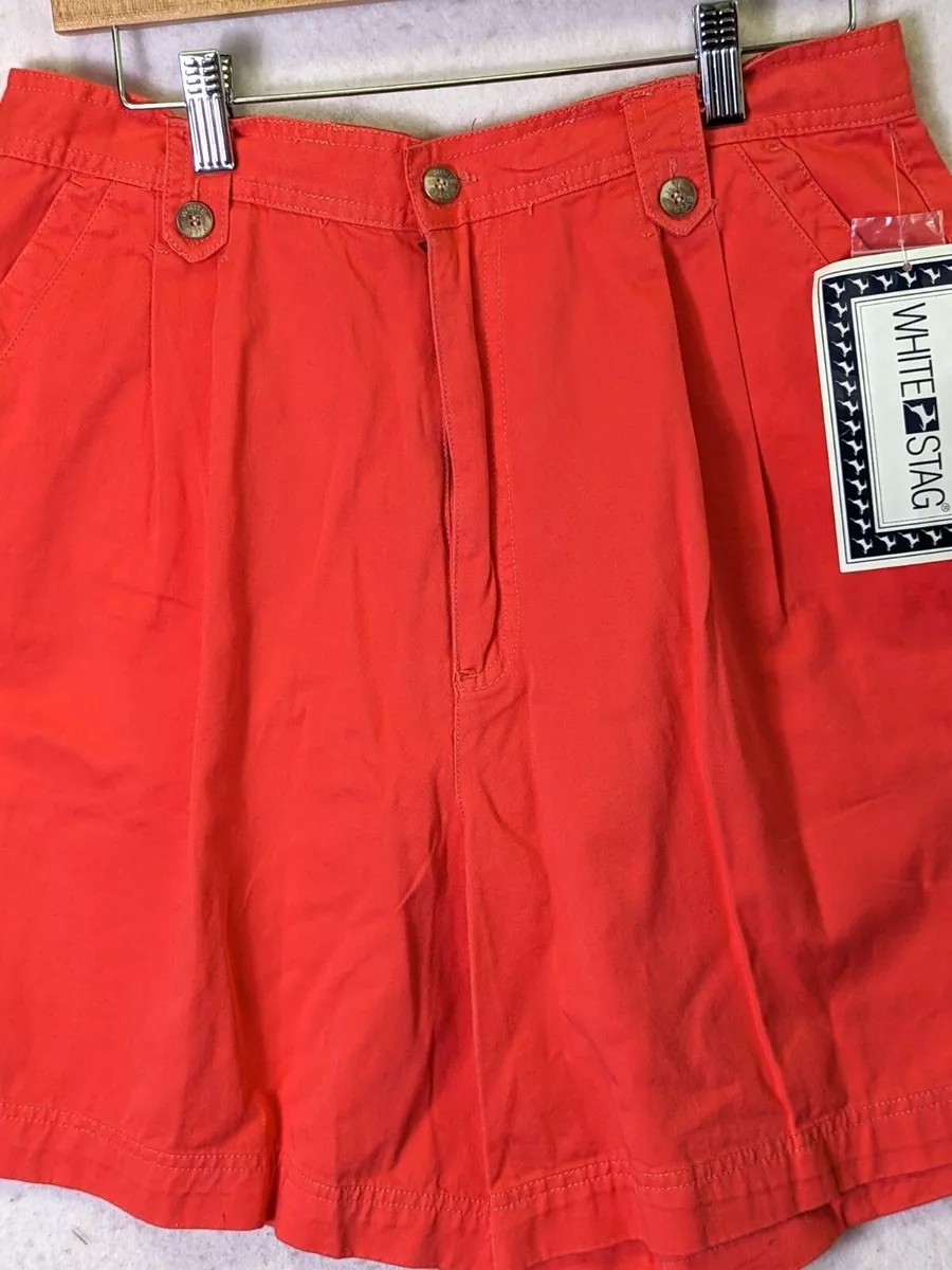 White stag women's elastic shop waist shorts