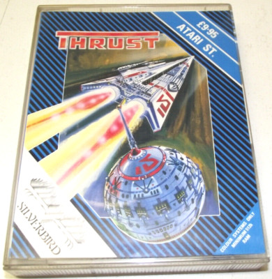 THRUST (Atari ST) COMPLETE IN CASE with game and front cover/instructions
