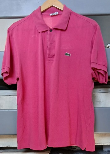 HERREN POLOSHIRT LACOSTE ROSA. GR L