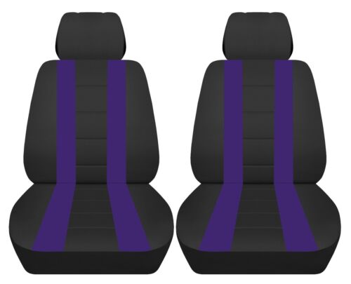 Se adapta a la funda delantera de asiento de coche Chevy Equinox carbón con rayas en rosa/rojo/azul - Imagen 5 de 9