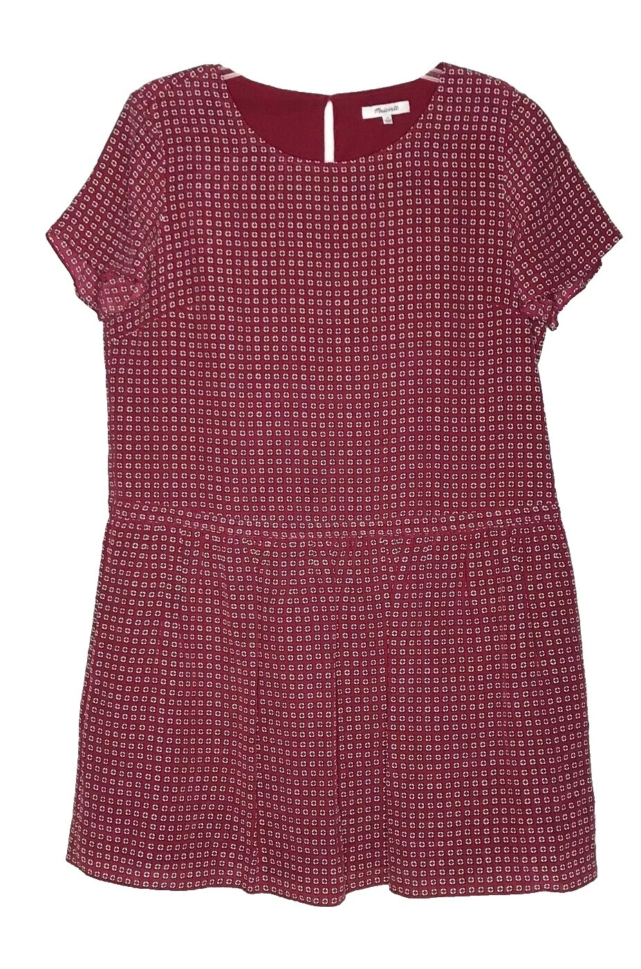 Vestidos geométricos de seda Madewell