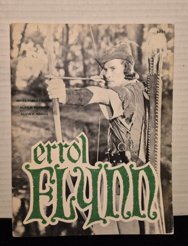 ERROL FLYNN- BOOK CINEFAX-1969-S/C  1ST PRINTING
