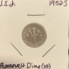 1952-S Roosevelt Dime 10C Silver 0.900 San Francisco Business Strike KM#195