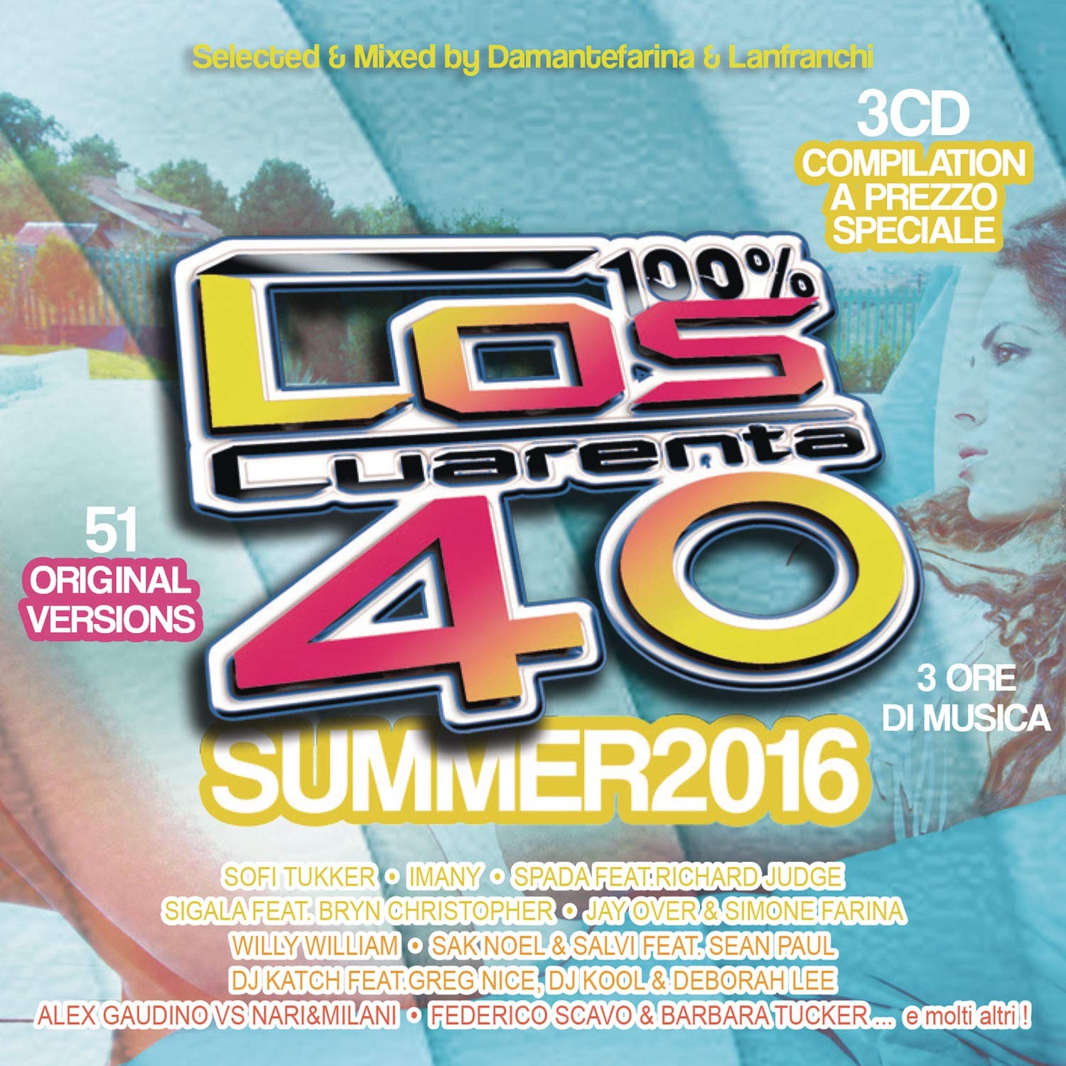 Различные исполнители Los Cuarenta Summer 2016 / Various (CD)
