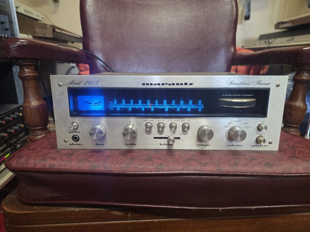 Marantz Model Twenty 23 FM Stereo Tuner Wood Case as is