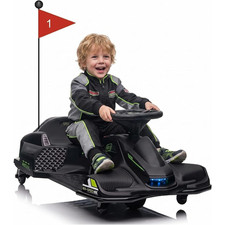 24V Electric Go Kart with Drift Mode for 8+ Max Speed 16 Km/h