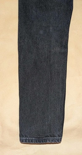 Jeans Levis Silver Tab de Colección Años 90 Hombres Rectos y Estrechos Negros Talla 30x29 Hechos en EE. UU. - Imagen 21 de 23