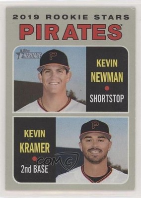 2019 Topps Heritage Rookie Stars Kevin Newman Kevin Kramer #372 Rookie RC b3e