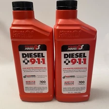 2x Power Service Diesel 911 Winter Rescue Formula Sealed Fuel Treatment 32 oz