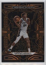 2022-23 Panini Obsidian Electric Etch Orange 42/50 Devin Vassell #84 1c5x