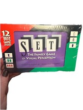 SET Game NEW The Family Game Of Visual Perception matching game, New Sealed