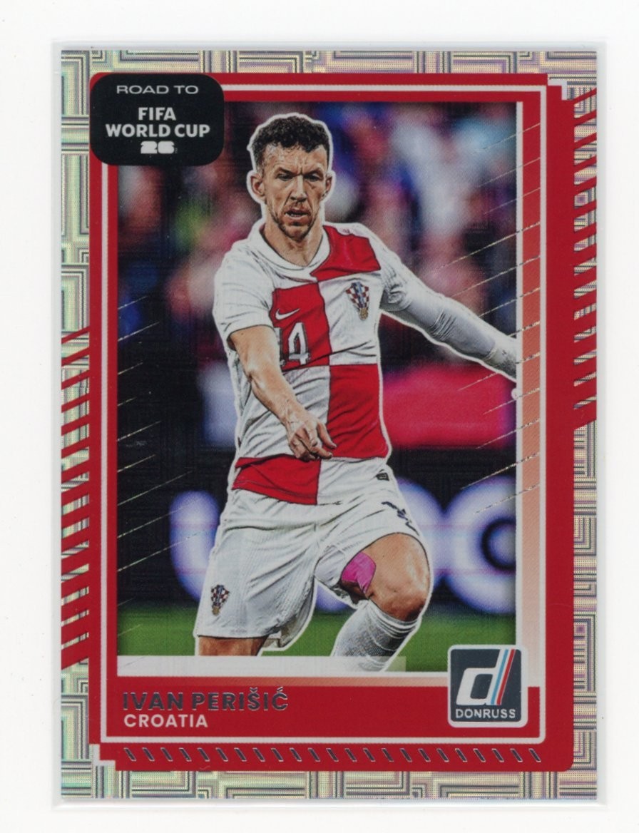 IVAN PERISIC 2025 PANINI DONRUSS ROAD TO FIFA MAZE #58 CROATIA