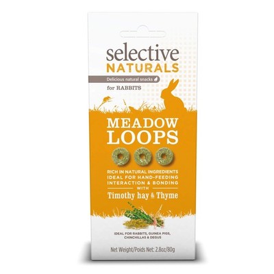 Science Selective Meadow Loops Treats for Small Pets 2.8oz High Fiber Healthy...