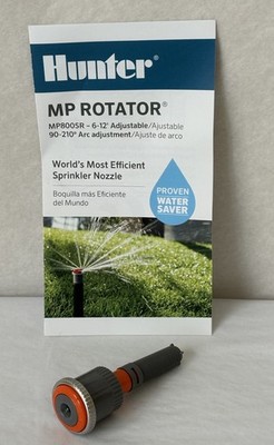 New Hunter MP Rotator Sprinkler Stream Nozzle MP800SR-90  6-12  Adjustable (SH8)