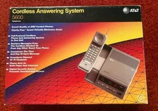 New in Box AT&T 5600 Cordless Telephone Answering Machine System 10 Channel NOS