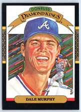 DALE MURPHY / DIAMOND KINGS 1987 DONRUSS MLB BASEBALL #3 NRMINT+        93984