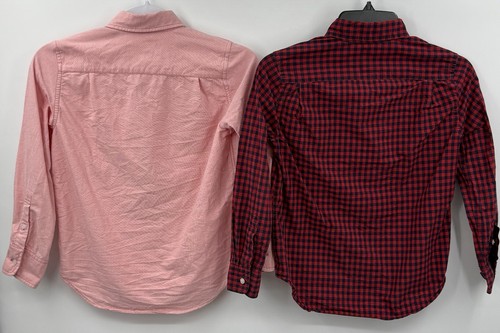 Ralph Lauren & J Crew Crewcuts Boys Sz 8 Long Sleeve Button Down Shirt Set - Picture 3 of 15