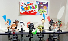 SORPRESINE KINDER FERRERO SERIE STAR WARS FUNKO POP! ENTRA SCEGLI FIGURE TOP RAR