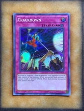 Yugioh Crackdown DANE-EN078 Super Rare 1st Ed NM