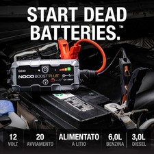 Avviatore Emergenza Boost Gb40 1000A Batteria Litio 12V Start Booster Portatile - Miniatura 2