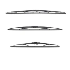 Bosch Front and Rear Windshield Wiper Blade Set Kit For Dodge Freightliner