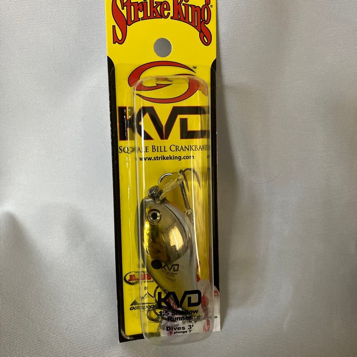 Strike King KD SQUARE BILL cbait, set of 2, shallow runner - Image 3