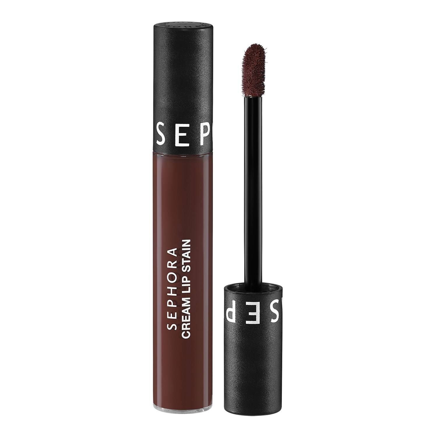 SEPHORA COLLECTION Cream Lip Stain Matte Liquid Lipstick 5ml 123 Brownie