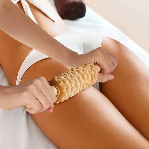 Wooden Massage Tools Anti Cellulite Body Shaping for Beauty Sore Muscle Relief - Picture 2 of 41