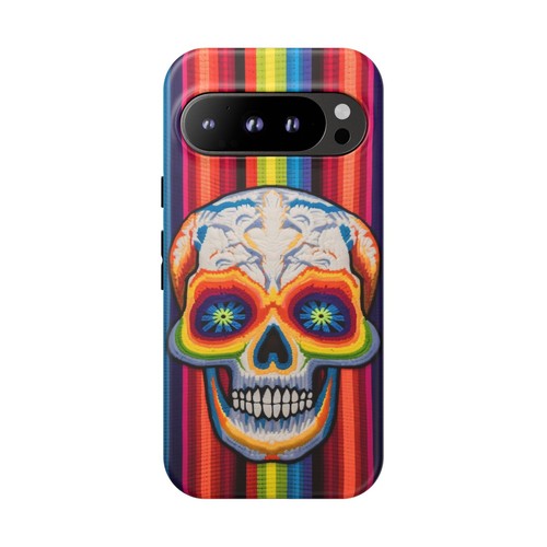 Tough Phone Case Trippy Skull Rug Knit 3D Design. iPhone, Samsung, Google Pixel - 第 136/285 張圖片