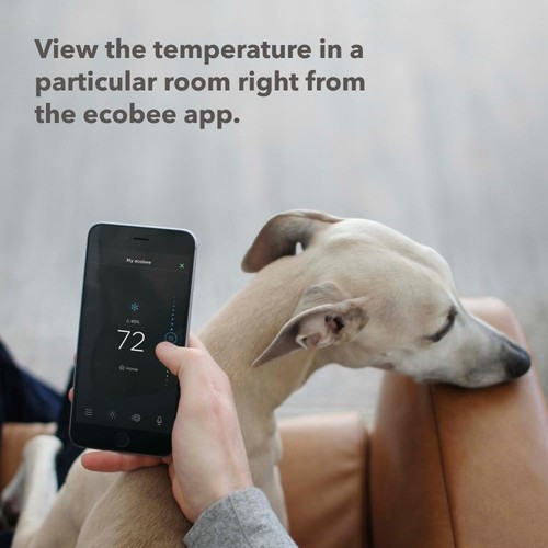 Ecobee Smart Sensor Pack de 2 - Comodidad, Seguridad, Ahorro de Energía - Hogar Inteligente -... - Imagen 2 de 6