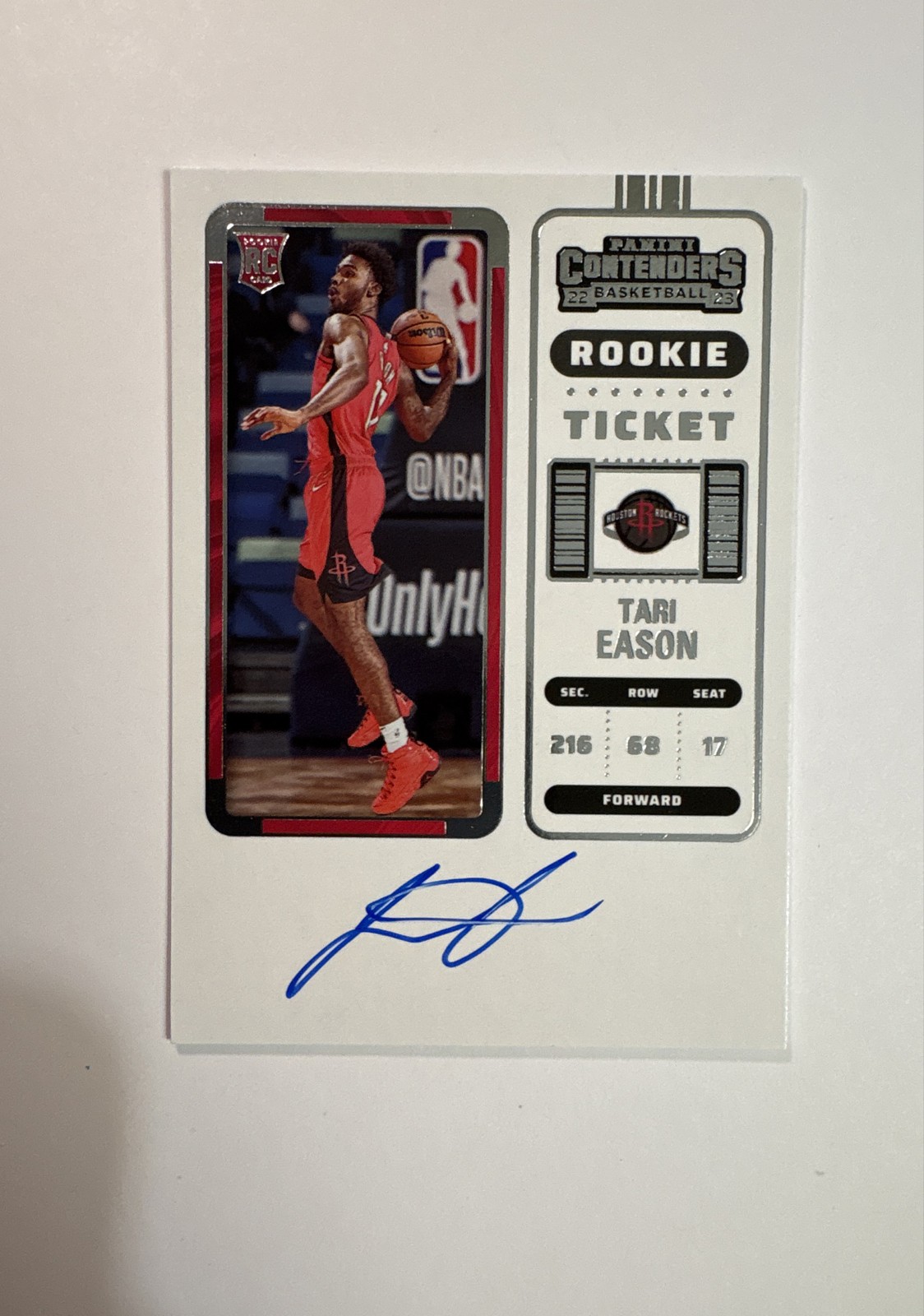 2022-23 Panini Contenders - Rookie Ticket Autograph Tari Eason #116 (AU, RC)