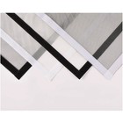 Self Sticking Resistant Window Screen Bound Edges Multiple Sizes For Windows