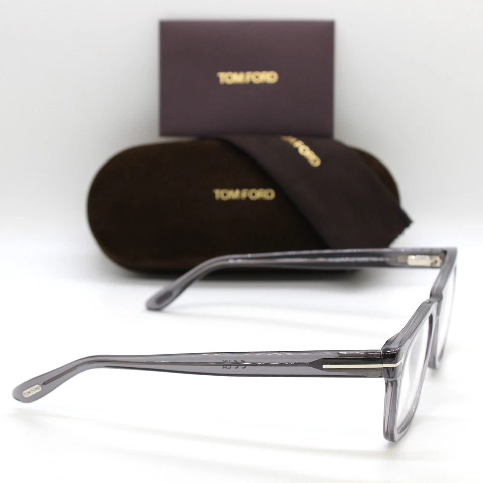 Nuevo TOM FORD TF5820B-020-50 Marco de Gafas Cristal Gris/Azul Bloque de Luz 50mm Foto 3 de 4