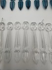 Vtg LOT OF 65+ Red Blue Green Clear Acrylic Plastic Prisms Chandelier Drops 60s? — photo 5