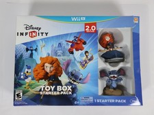 Disney Infinity 2.0 Wii U Toy Box Starter Pack Brand New