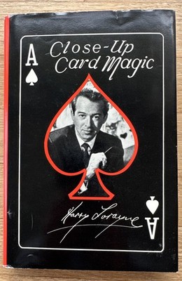 Close-Up Card Magic by Harry Lorayne - Hardcover 1st Edition 3rd Printing