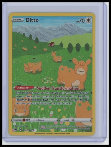 Ditto #GG22/GG70 Crown Zenith: Galarian Gallery Near Mint or Better - Picture 1 of 2