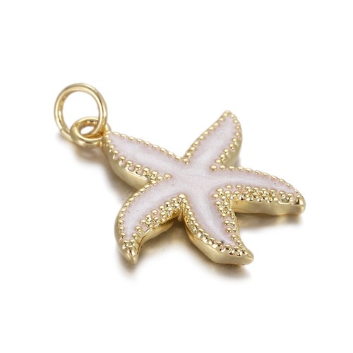 1 Pc Rainbow Heart Cross Starfish Pendant DIY Bracelet Necklace Charm Jewelry - Bild 36 von 66