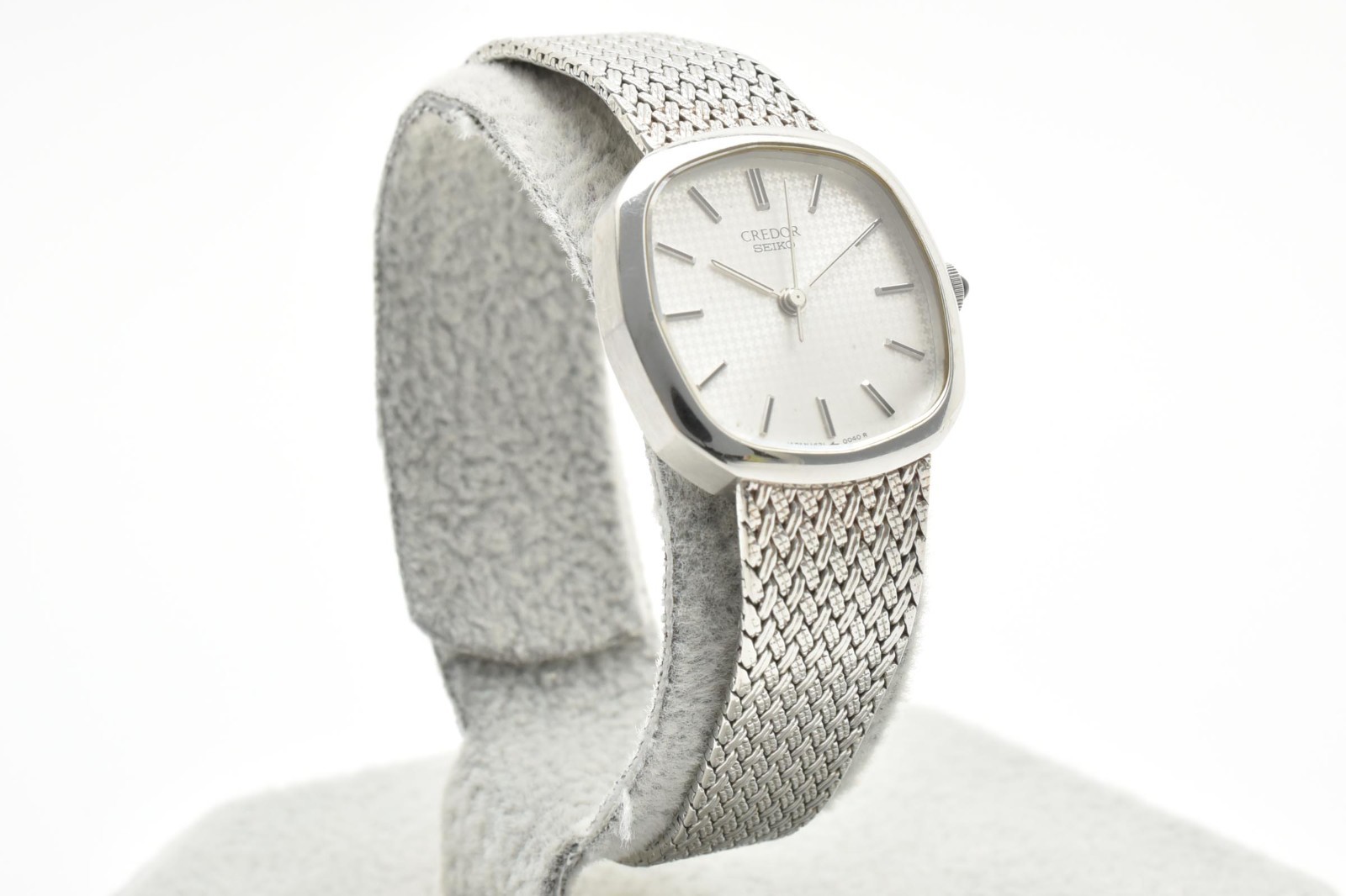 Vintage [NEAR MINT] SEIKO 1421-5020 Credor Silver Dia… - Gem