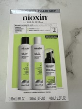 Nioxin Pro Clinical System 2 trial Kit Shampoo Conditioner Hair Thickening
