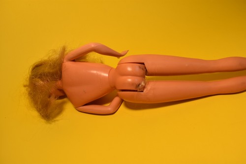 Vintage Fashion Foto Barbie 70er Superstar Ära Puppe Gold Strampler Mattel LESEN - Bild 7 von 13