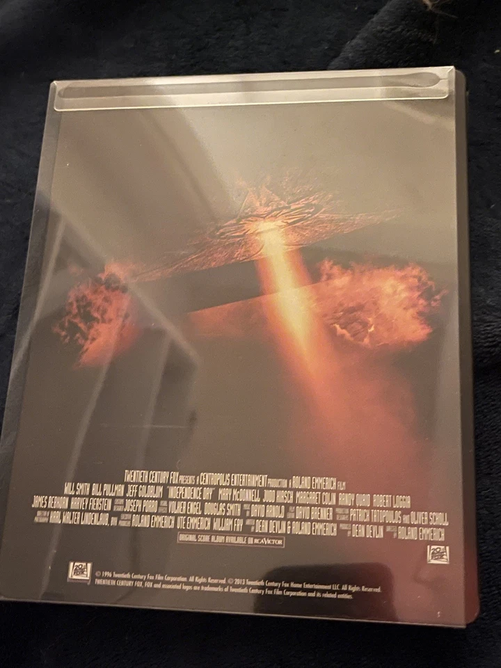Independence Day Blu Ray Steelbook but with 4K DISC - Image 4 of 4