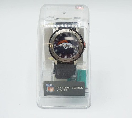 Denver Broncos Piłka nożna Zegarek na rękę NFL Nowa bateria