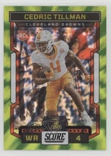 2023 Score Rookies Electric /99 Cedric Tillman #355 Rookie RC