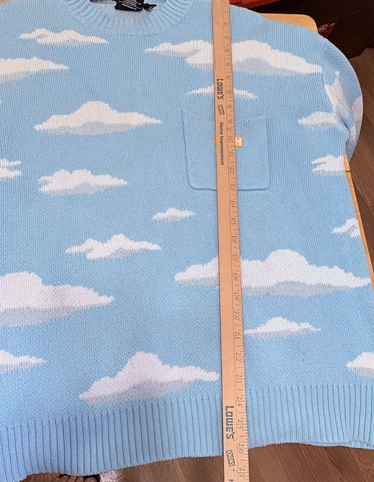 Pullover estampado KITH x Simpsons Cloud Intarsia 'azul' talla: L Foto 4 de 4