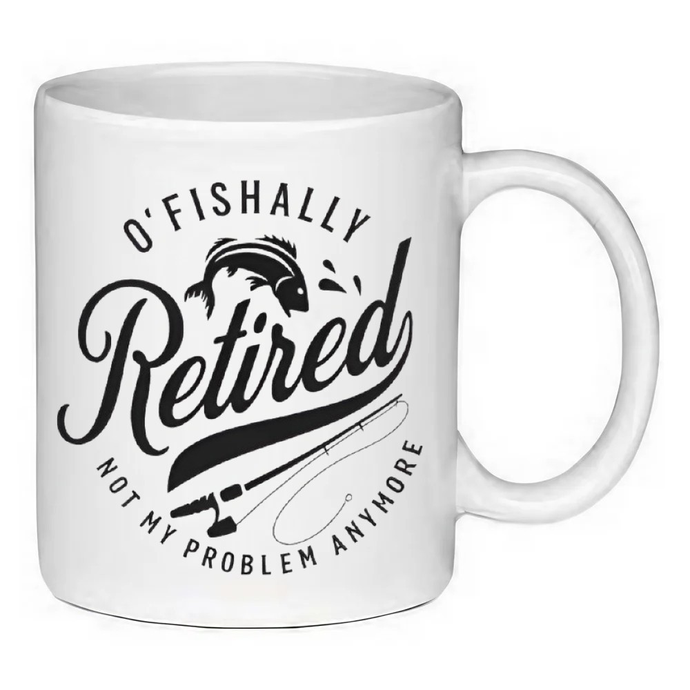 Custom Printed Retired Coffee Tea Drink Ceramic Mug - Mug-2016